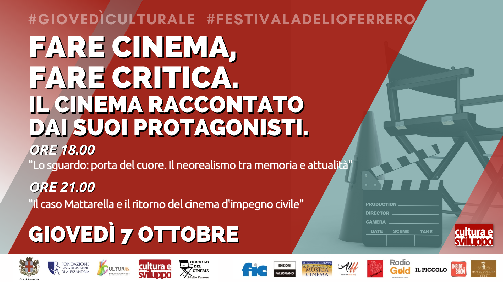 Festival Adelio Ferrero - Il caso Mattarella e il ritorno del cinema d’impegno civile