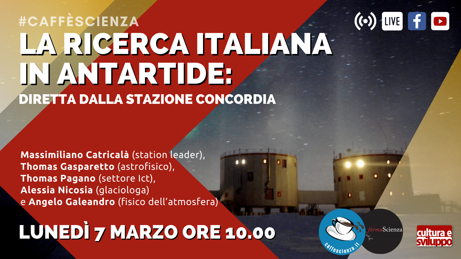 La ricerca italiana in Antartide: diretta dalla stazione Concordia