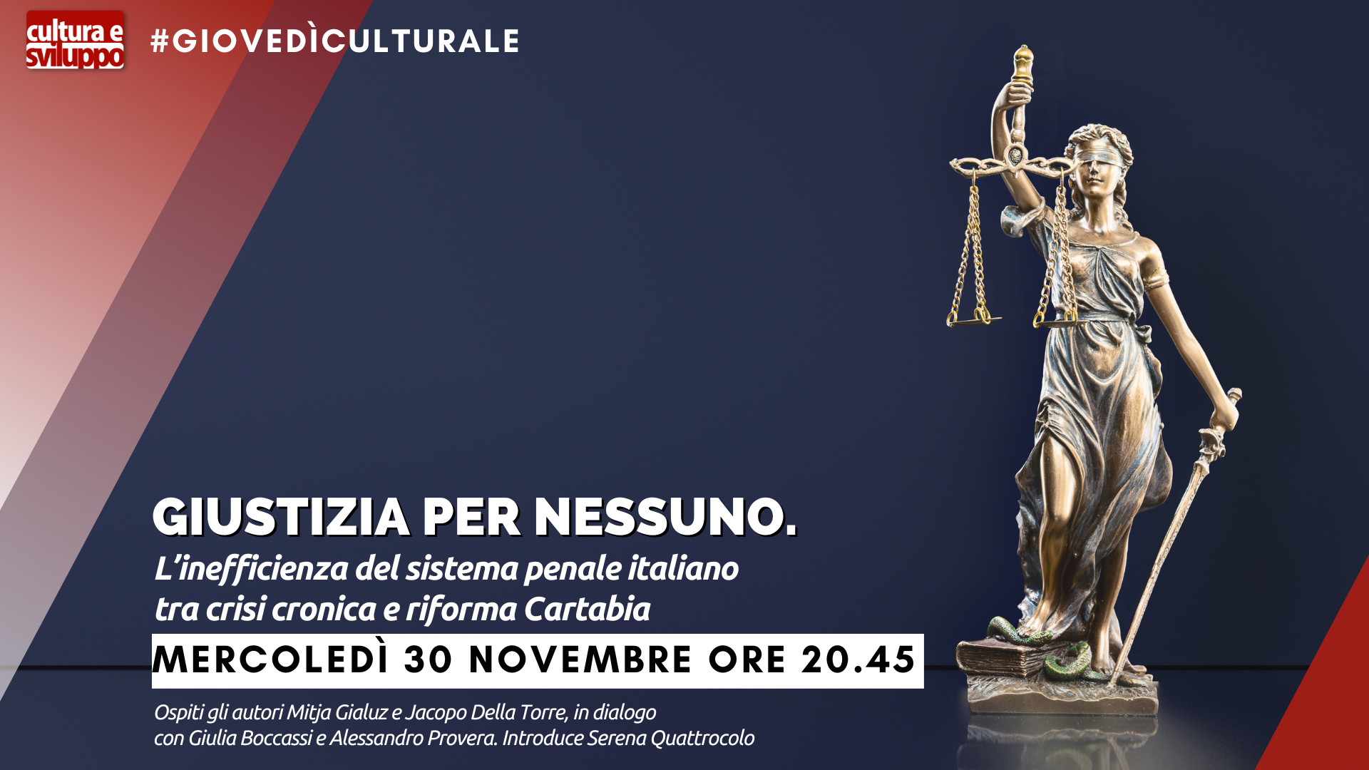 Giustizia per nessuno. L’inefficienza del sistema penale italiano tra crisi cronica e riforma Cartabia